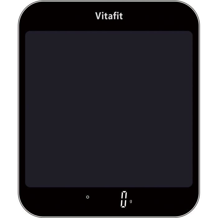 Balance De Cuisine Numérique 15 Kg - Rechargeable, Verre Trempé, écran LCD, 5 Unités, Fonction Tare, Idéale Pour Pâtisserie