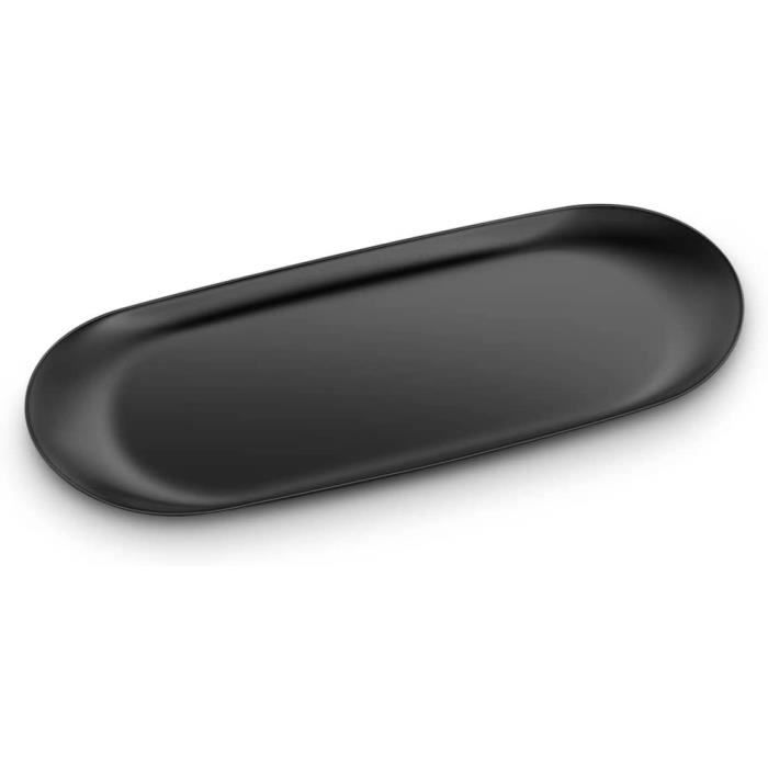 Plateau En Acier Inoxydable Doré - Organisateur Pour Bijoux, Cosmétiques, Fruits Ou Serviettes (Grand Modèle)
