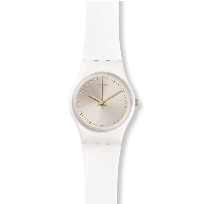 montre swatch fille blanche