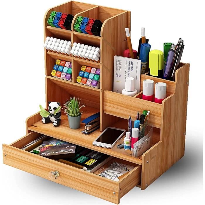 Porte-crayons Pour Bureau, Porte-stylos Amusant à Trois Poules - Organiseur De Bureau - Organiseur De Bureau
