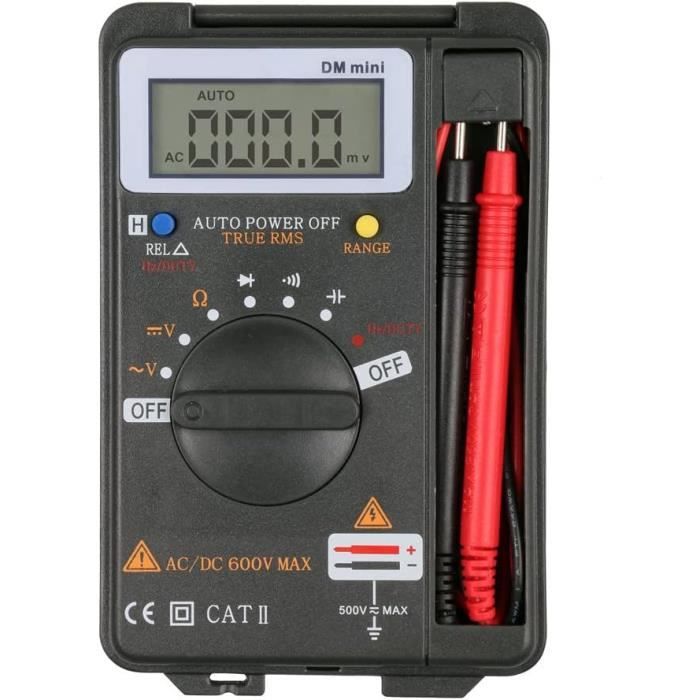 Dm Mini Multimètre De Poche Numérique À Sélection Automatique[m2564 ...