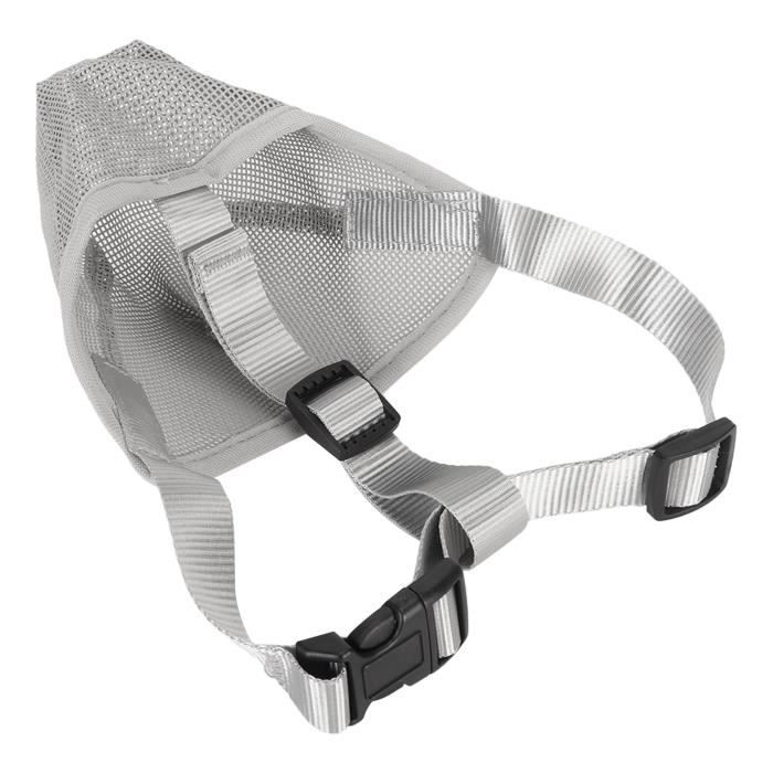 Meilleurs prix pour Muselière pour chien - VVIKIZY - Réglable en maille - Confortable - Respirante - L 45x54cm