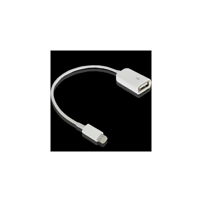 Adaptateur Lightning mâle Iphone / Micro USB femelle - Cdiscount  Informatique
