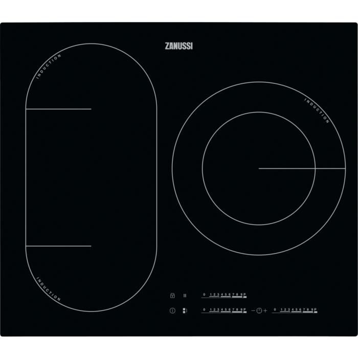 Zanussi ZIL6370CB, Intégré, Plaque avec zone à induction, Noir, 2300 W, 21 cm, 3700 W