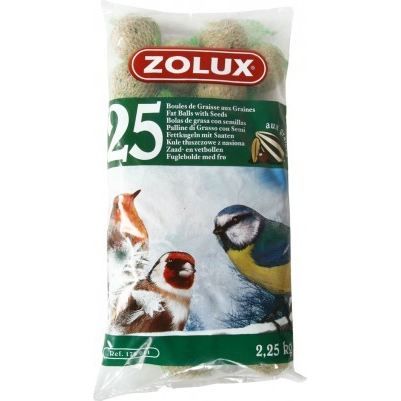 Comparer les prix de Boules de graisse - ZOLUX - 25 x 90g - Nourriture pour oiseaux sauvages