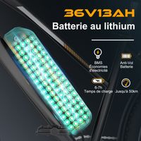 Vélo électrique Pliable Fafrees F20 20" - Pneus Fat 3" - Batterie 36V 16Ah - Autonomie 130 Km - Noir