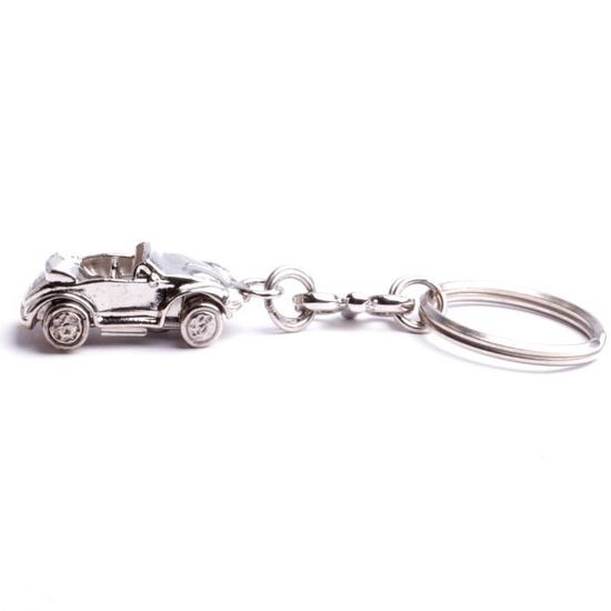 Porte clés  Coccinelle cabriolet miniature réaliste en détail fonderie métal 