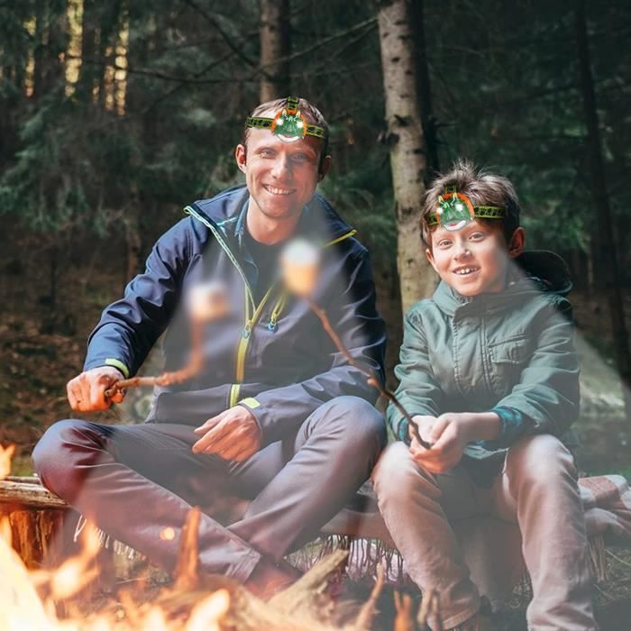 Lampe frontale en forme de dinosaure pour garçons - accessoire de camping  pour enfants de 3,4 à 5,6 ans - cadeau d'anniversai[A574] - Cdiscount Sport