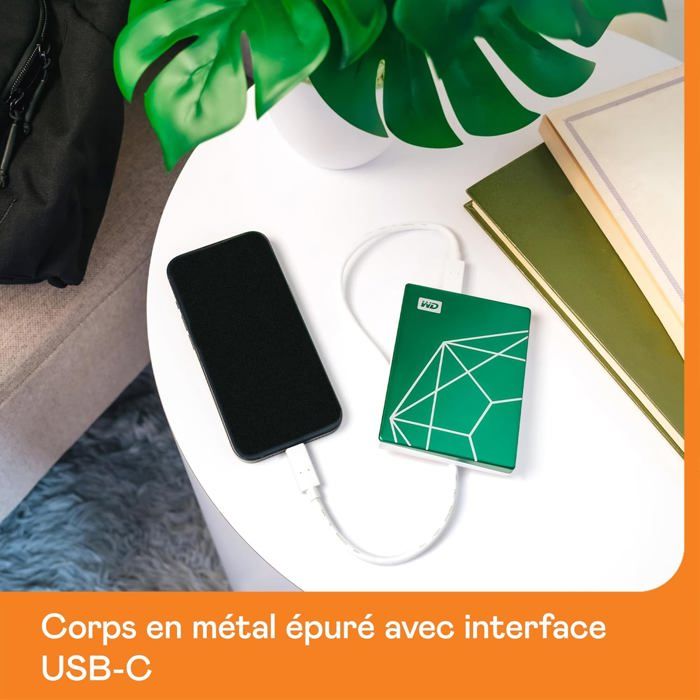 Porte-disque Dur Externe Adhésif 3 Poches - Support Pour Accessoires Informatiques - Organisation Bureau, Voyage, Maison - 9