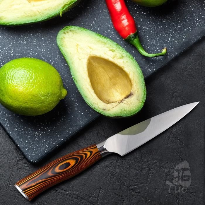 Couteaux D'office Couteaux à éplucher 10cm Couteaux à Fruits