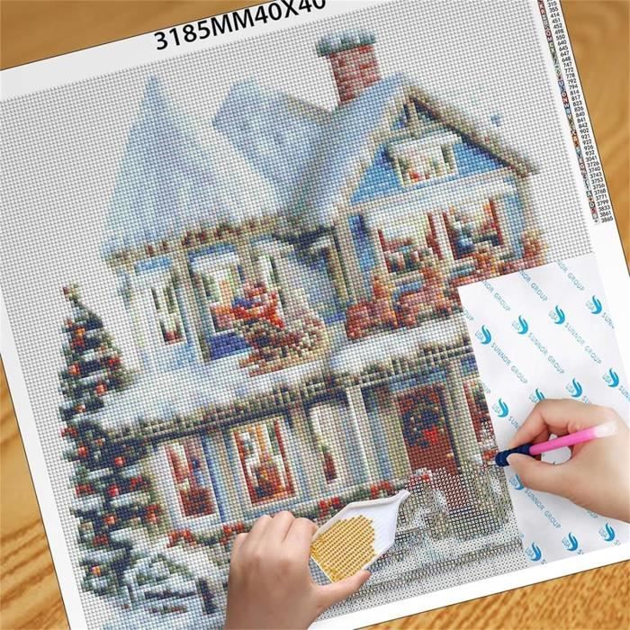 Anmaux Damond Pantng pour Adultes Enfants, 5D DY Brodere Damant Pantng Kt Complet
