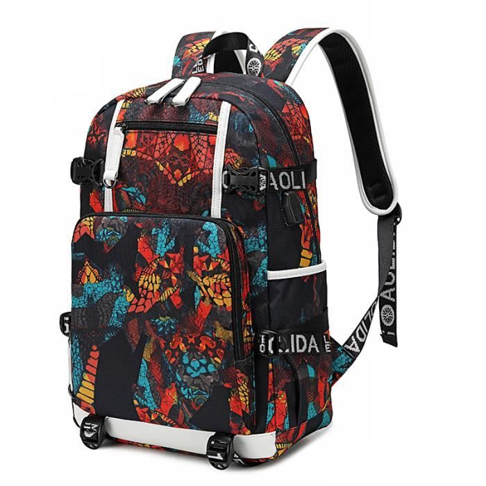 Cartable pour Filles et Garcons Sac a Dos College Ordinateur Portable avec Port de Charge USB Sac Ecole Leger pour Homme et Femme Cdiscount Bagagerie Maroquinerie