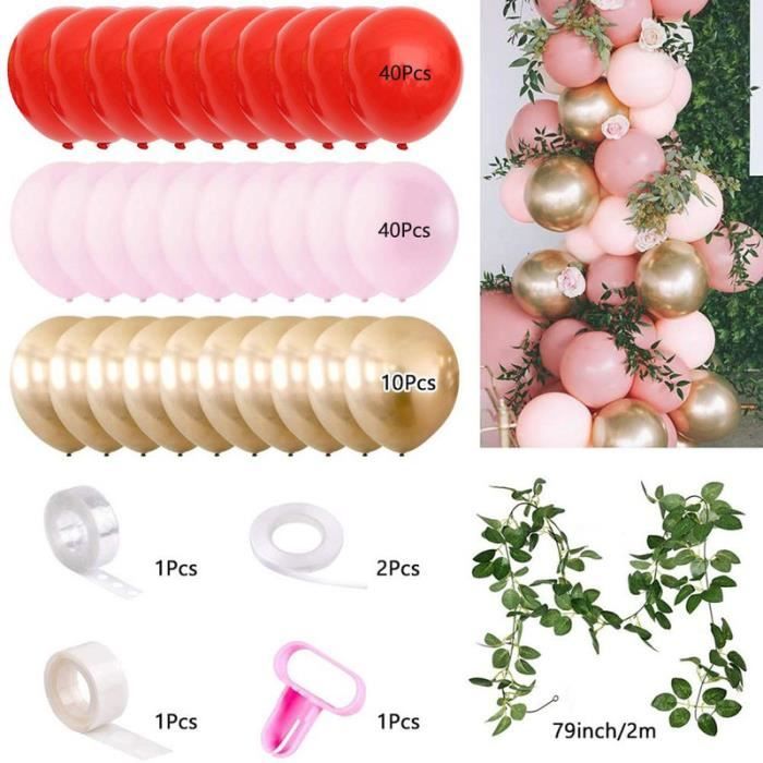 Ballon 18 Ans Déco Ballons 25 Ans Anniversaire - Thème Boho Marron Et Or - Lot Complet Avec Guirlande Anniversaire 25 Ans