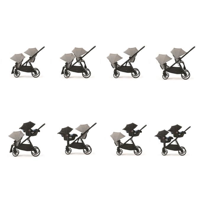 BABY JOGGER Poussette City Select LUX Granit Cdiscount Puericulture Eveil bebe
