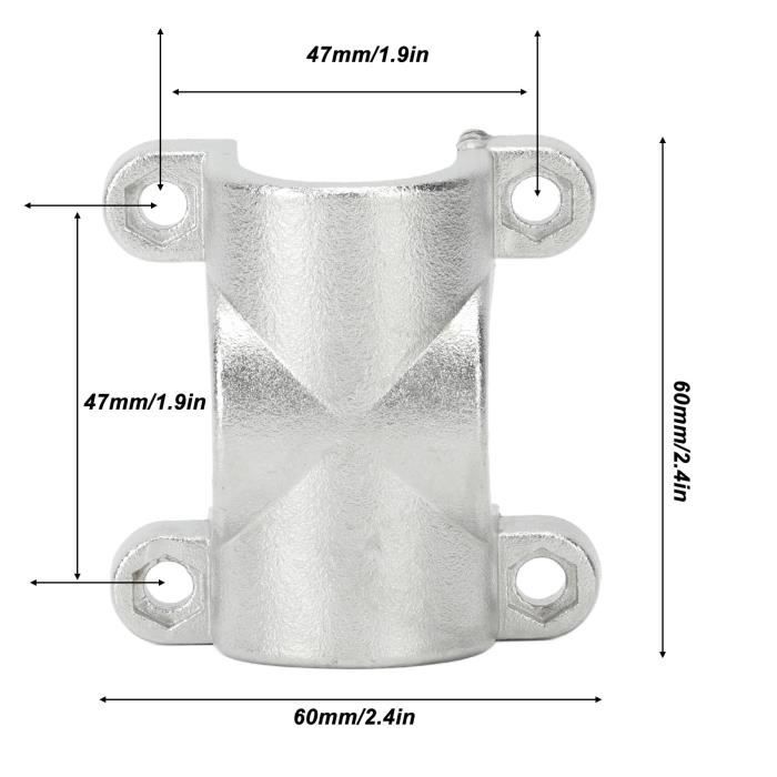 QUARKZMAN Pince De Poutre Légère Alliage Aluminium - Charge 6,8 Kg Pour Projecteur Scène
