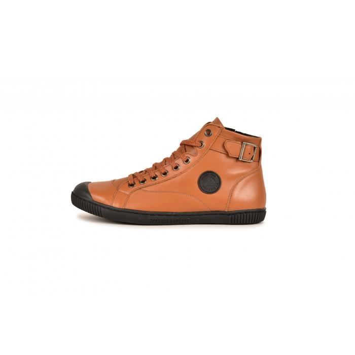 Chaussures de lifestyle hautes femme Pataugas Latsa F4g camel