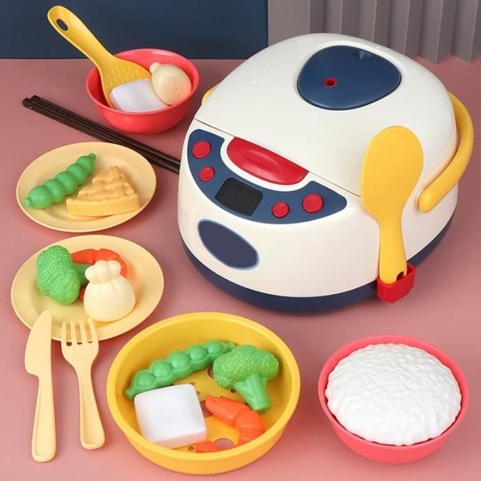 XJD Cuisine En Bois Pour Enfants - Jouet Cuisine Complet Avec Accessoires Gris