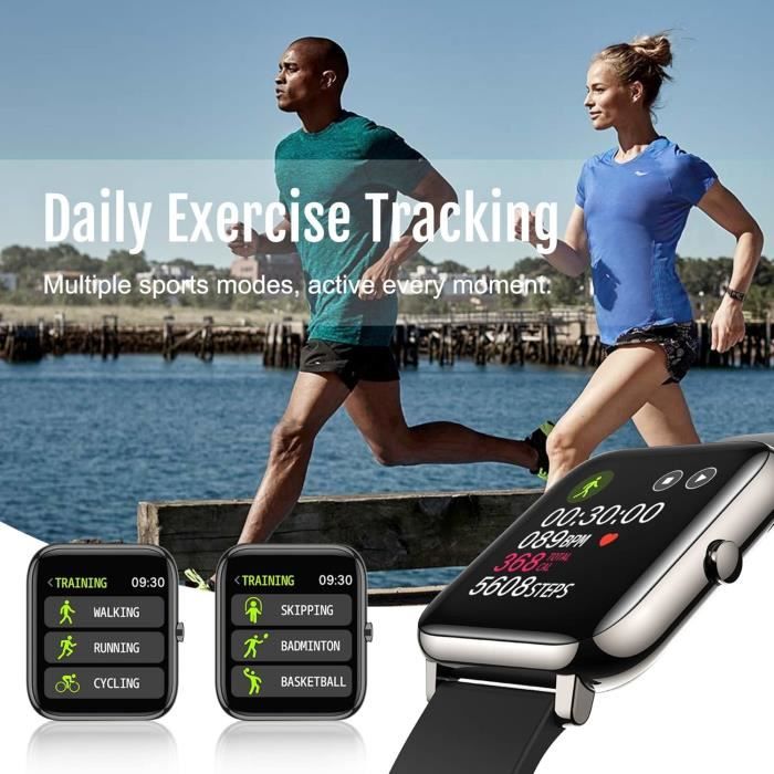 Montre Connect e 1.4 Pouces Hd Smartwatch Femmes Homme Sport