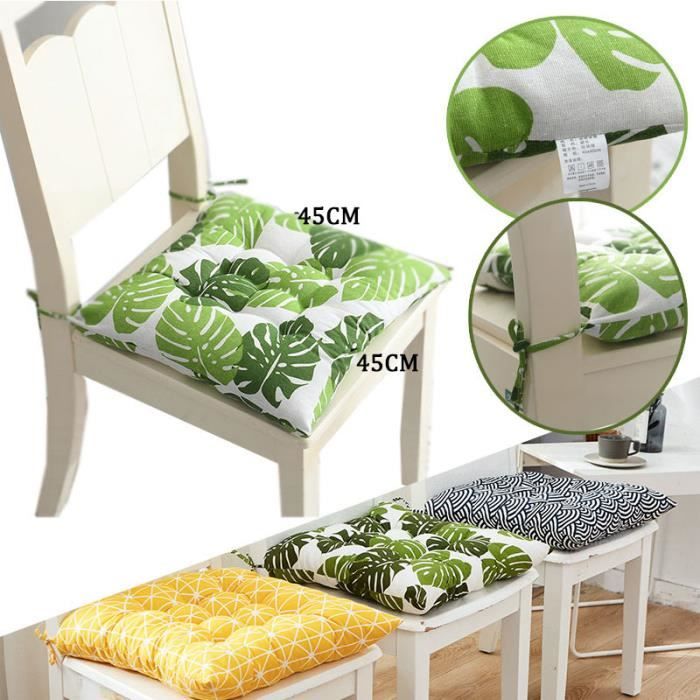 Coussins De Chaise, Galettes Chaises Jardin, Coussins De Siège Ronde Et