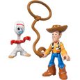 Imaginext Disney Pixar Toy Story 4, Figurines Fourchette Et Woody, Jouet Pour Enfant Dès 3 Ans, Gbg90-2