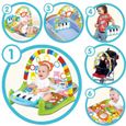 Tapis d'éveil,Nouveau bébé musique support tapis de jeu enfant tapis Puzzle jouet tapis Piano clavier infantile tapis - Type BK008-2