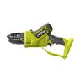Elagueur à main RYOBI RY18PSX10A-120 - 18V - Fonction Brushless - Guide 10cm - Batterie lithium + chargeur fournis-2