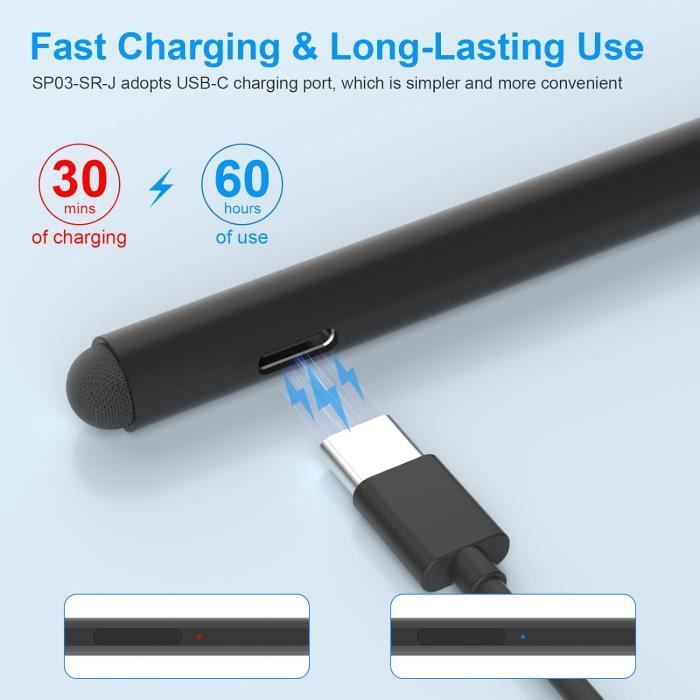 Stylet Surface Pro 6 Stylet Surface Pro Avec Rejet De La Paume, Stylet Pour Microsoft Surface Pen