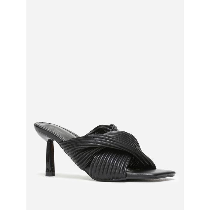 Mules croisées best sale