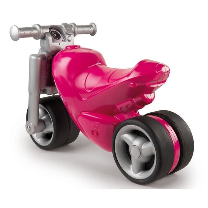 SMOBY Porteur Moto Rose Cdiscount Jeux Jouets