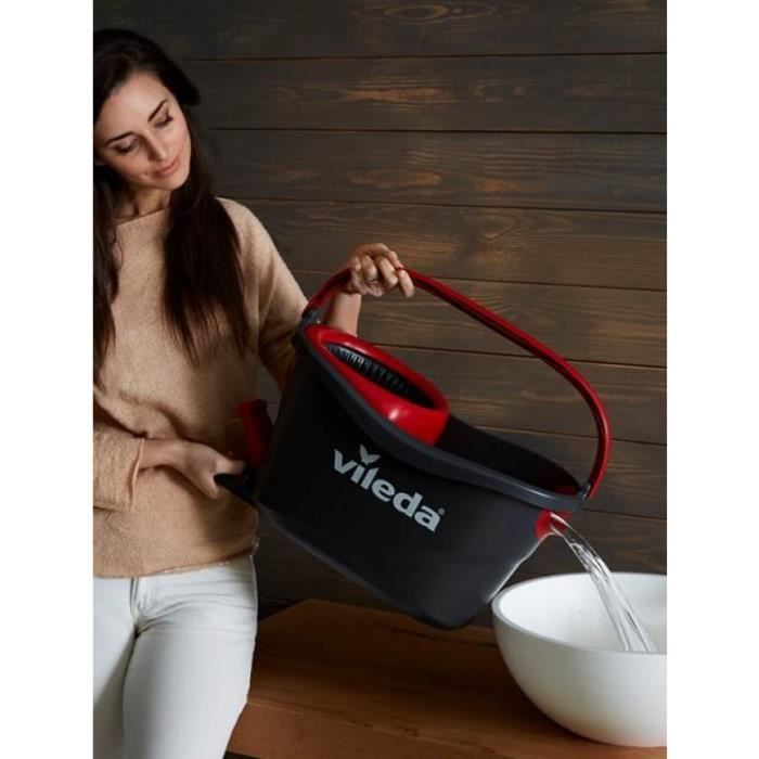 Kit de lavage VILEDA Turbo Smart Système. Serpillère + seau