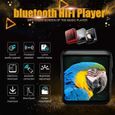 1.54 pouces 16G MP3/MP4 Lecteur bluetooth HIFI Lecteur de musique plein écran tactile Mini sport Portable baladeur-3