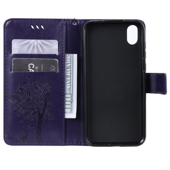 R/ésistant aux Chocs Noir. Fermeture Magn/étique Compatible pour Huawei Y5 2019 Portefeuille Etui Housse en Cuir PU Premium Flip avec Carte Fente Stand Feature YATWIN Coque Huawei Y5 2019