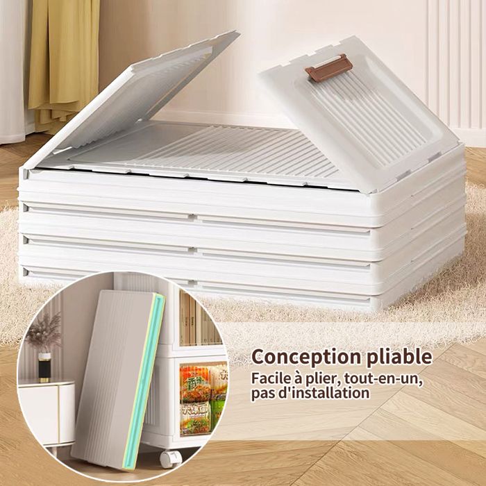 Armoire Penderie Mobile En Tissu HOMCOM - 6 Roulettes Dont 3 Freinées - Avec Tringle Et étagères - Gris 103x43x162,5 Cm