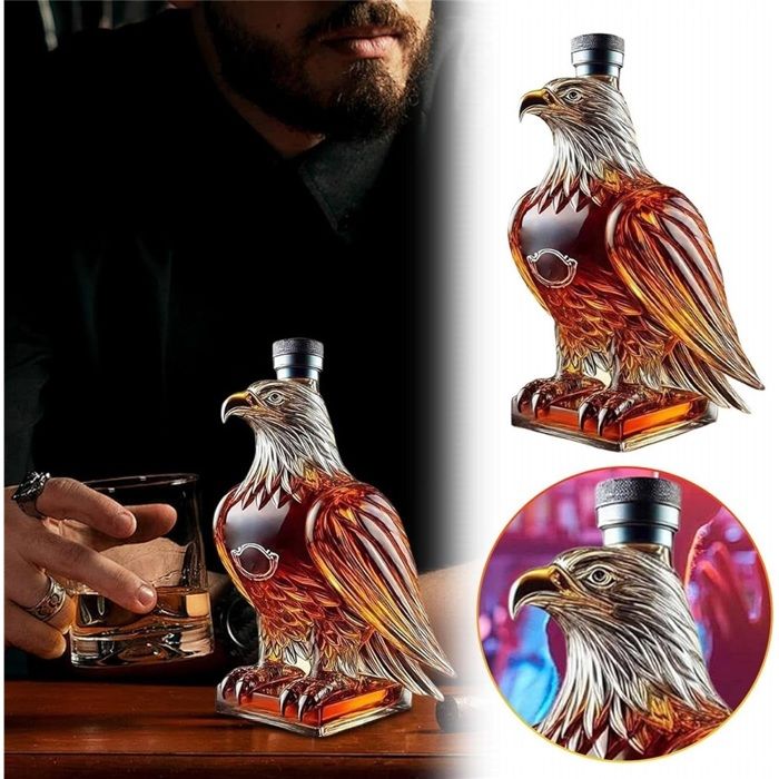 Eagle Carafe à Décanter En Verre à Whisky En Forme D' - Bouteille à
