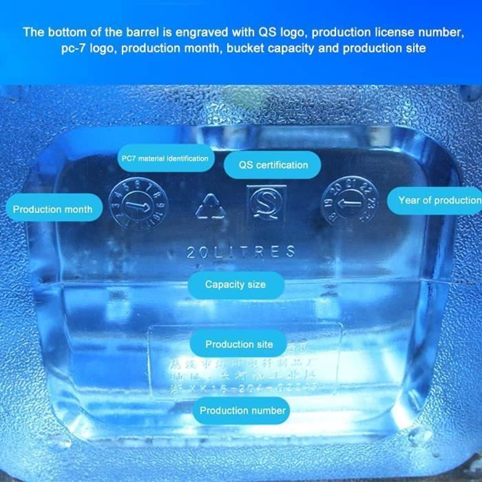 Réservoir 60L pour stockage des eaux usées et propres