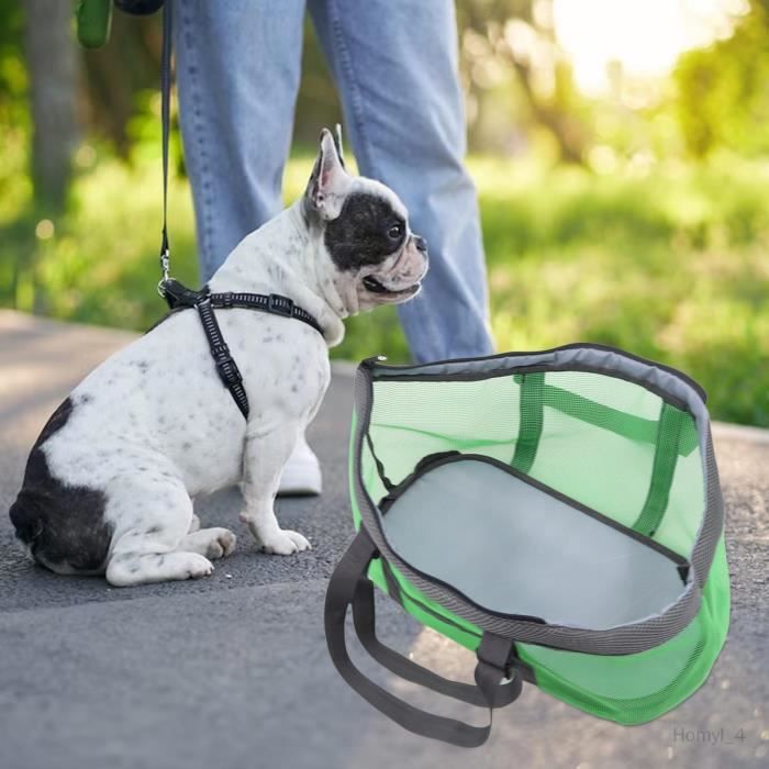 Sac fourre tout pliable et respirant pour chat Vert Gris Achat