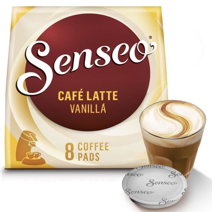 Senseo Vanilla Café Latte (Tasse simple) - 8 dosettes pour Senseo à 2,39 €