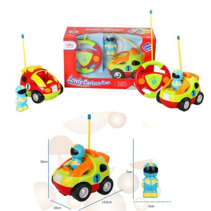 Voiture Télécommandée RC Camion Train Course Jouet de Contrôl pour