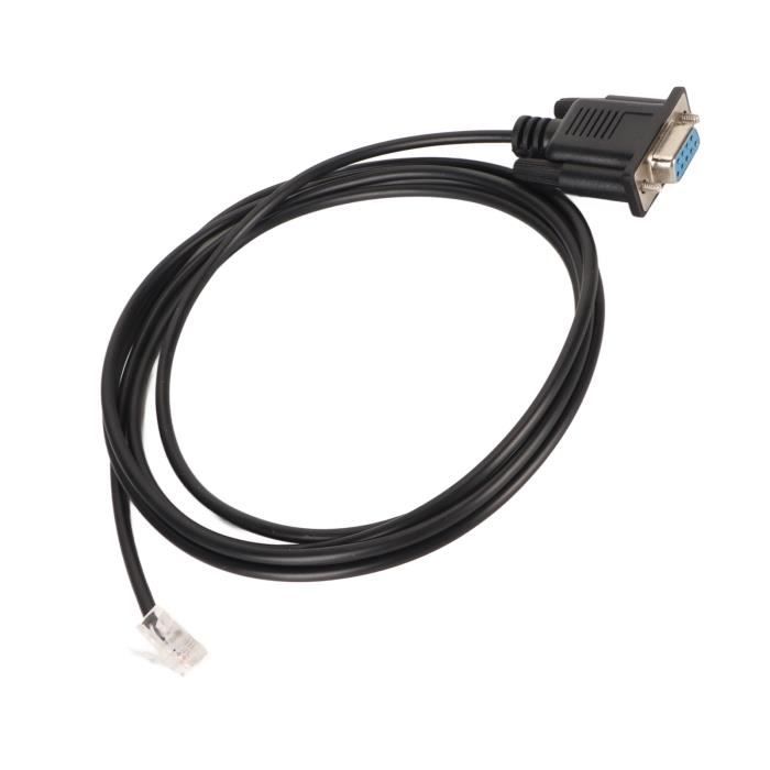 CABLE SERIE DB 9 MACHO ---> HEMBRA DE 1,8 Mts