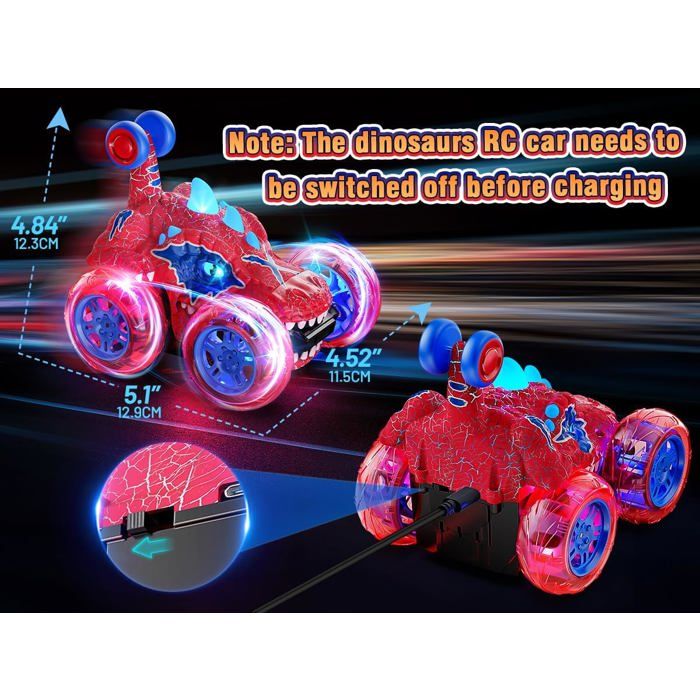 KOO Be Blip Pogtador 1/16 – Voiture RC Lamborghini Aventador – 2,4 GHz – 14 Km/h – Batterie Rechargeable – LEDs – Dès 5 Ans – Télécommande Universelle