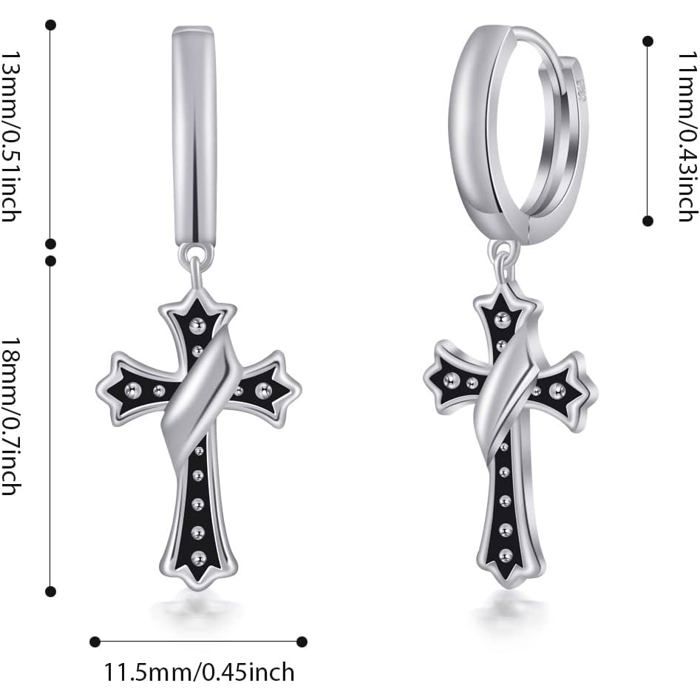 Boucles D'oreilles Créoles En Argent 925 - Diamètre 13 Mm - Neuf Avec étiquettes - Fermoir Crochet - Style Intemporel