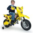 INJUSA Moto électrique enfant Cross Drift Zx 12 volts Avec Stabilisateurs-0
