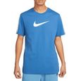 T-shirt Nike pour Homme Repeat Bleu DM4685-407 - Respirant - Manches courtes - Multisport-0