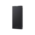 Sony Style Cover Stand SCSH10 Protection à rabat pour téléphone portable polycarbonate, cuir polyuréthane noir-0