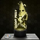 LAMPEPHOTO.FR Lampe 3d _ Fortnite Agent Peely - Jouet, Figurine, Cadeau Fortnite - Veilleuse Led Tactile avec socle au choix et télécommande TOP