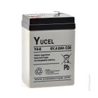 Yucel - Batterie plomb AGM YUCEL Y4-6 6V 4Ah F4.8-Yucel