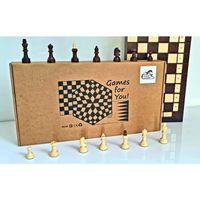 Unique CAPABLANCA - Jeu d'échecs en Bois de 100 Champs! 16 "Grand Jeu d'échecs 40x40cm de 100 carrés pour Enfants et Adultes. Superb