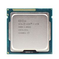 Processeur Intel Core I7-3770 3.40GHz pc ordinateur bureau CPU SR0PK FCLGA1155 8Mo fréquence gaming gamer 4 coeurs 77W 77 watts