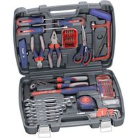 kwb Coffret a outils, y compris jeu d'outils, 65 pieces, rempli, robuste et de haute qualite, ideal pour la maison ou le gara