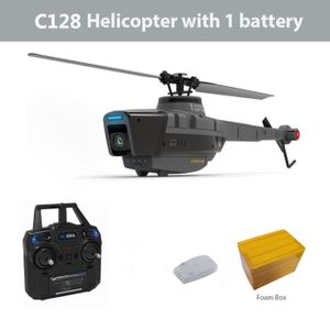 DRONE C128 1 pile - Hélicoptère RC avec gyroscope électr
